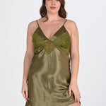 Primoda Plus Size Khaki Nightgown 2104