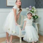 Luxurious and distinctive evening dress for children - Model 1508062