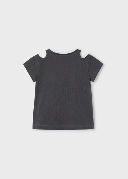 Girl's balloon slit t-shirt Ref.  25-03056-023