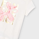 Girl's balloon slit t-shirt Ref.  25-03056-024