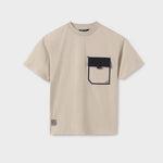 Boy's contrast pocket t-shirt Ref.  25-06012-083