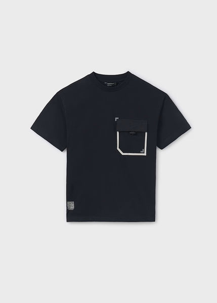 Boy's contrast pocket t-shirt Ref.  25-06012-084