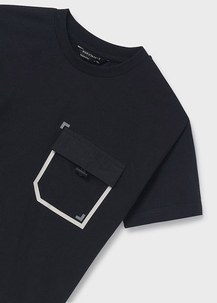 Boy's contrast pocket t-shirt Ref.  25-06012-084