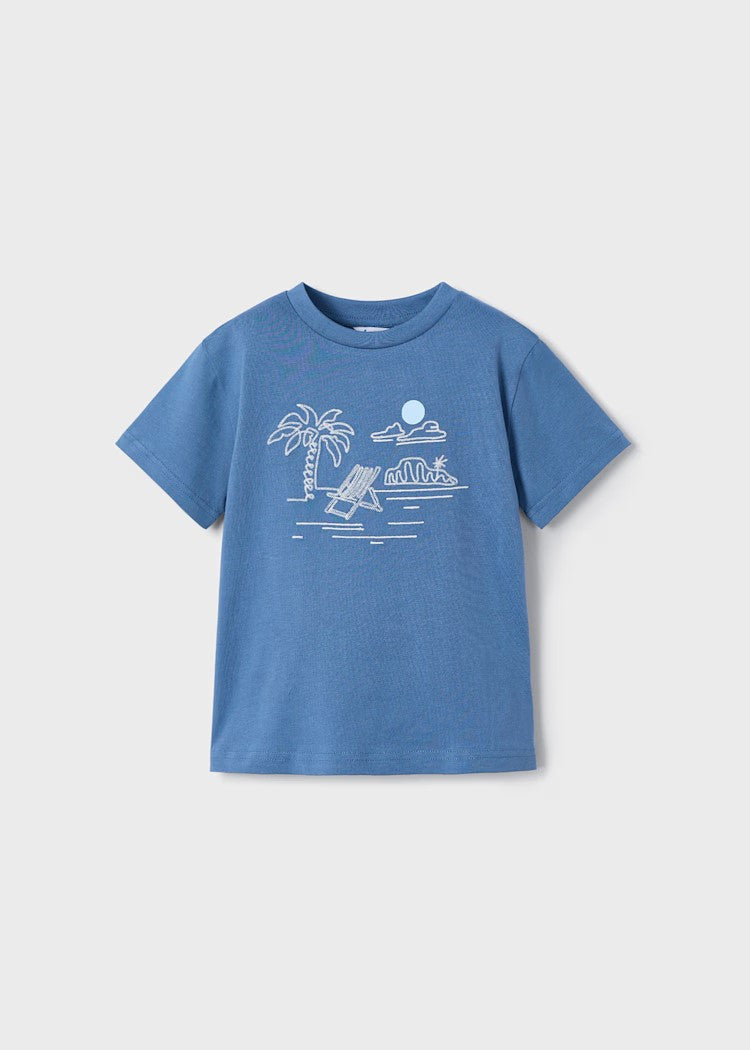 Children's embroidered beach t-shirt Ref.  25-03026-012