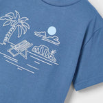 Children's embroidered beach t-shirt Ref.  25-03026-012