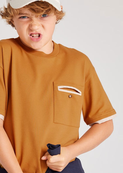 Contrast T-shirt for boys Ref.  25-06004-096