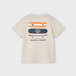 Boy's back print skateboard t-shirt Ref.  25-03039-059