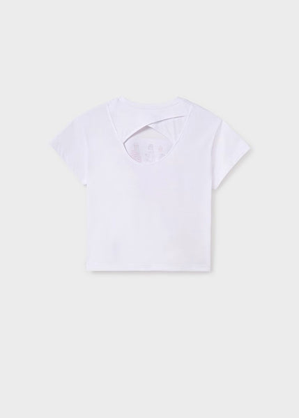 Girl's racerback graphic tee Ref.  25-06030-090  €17.99