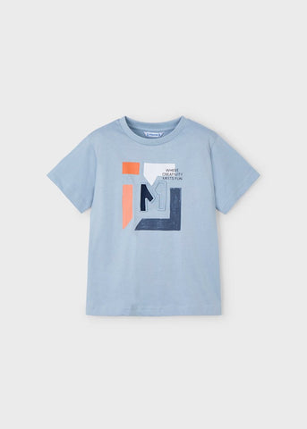 Children's embossed letter t-shirt Ref.  25-03030-020
