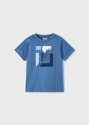Children's embossed letter t-shirt Ref.  25-03030-022  €15.99