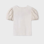 Better Cotton girl's balloon sleeve t-shirt Ref.  24-06014-094