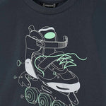 Glow-in-the-dark skate t-shirt for boys Ref.  25-03037-051
