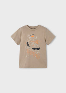 Glow-in-the-dark skate t-shirt for boys Ref.  25-03037-052