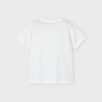 Children's appliqué text t-shirt Ref.  25-03025-094
