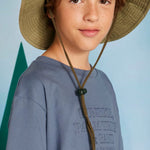 Boy's embroidered text t-shirt Ref.  25-06010-015