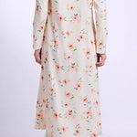 Long Sleeve Ballet Wrap Gown Garden Floral  CH62681-290