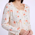 Long Sleeve Ballet Wrap Gown Garden Floral  CH62681-290