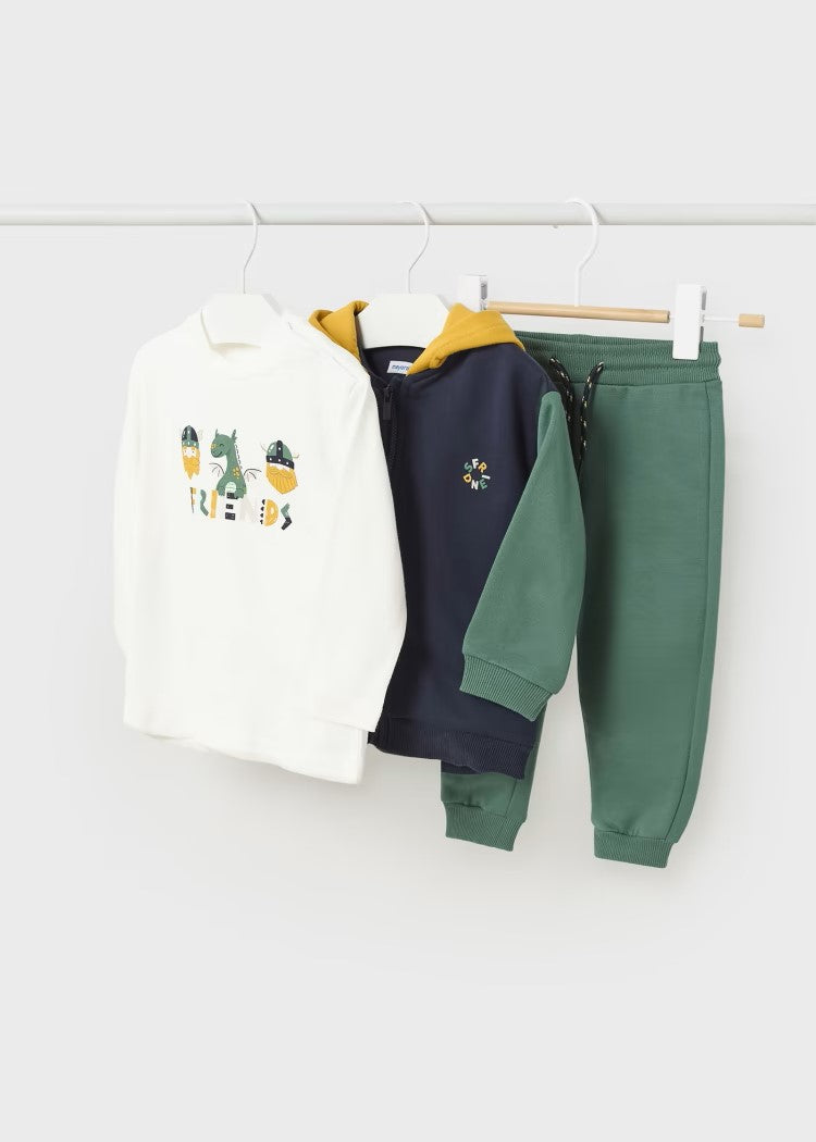 3-piece baby t-shirt tracksuit Ref.  13-02875-064