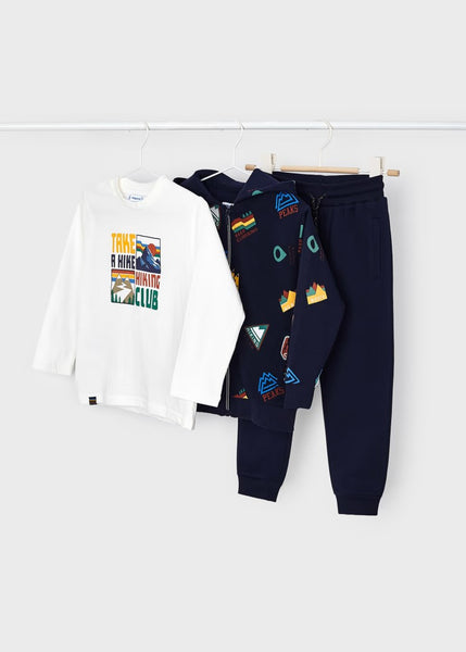 Boy's printed 3-piece tracksuit Ref.  13-04871-020