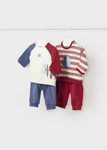 Newborn Better Cotton 4-piece tracksuit Ref.  13-02681-020