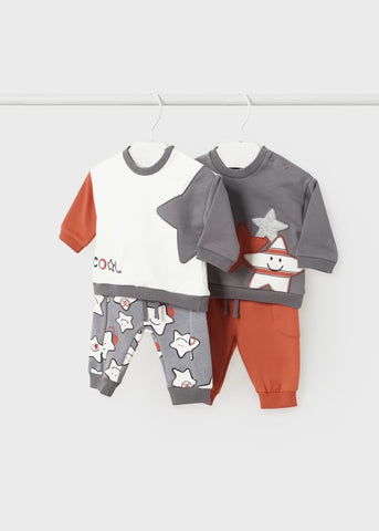 Newborn Better Cotton 4-piece tracksuit Ref.  13-02690-063