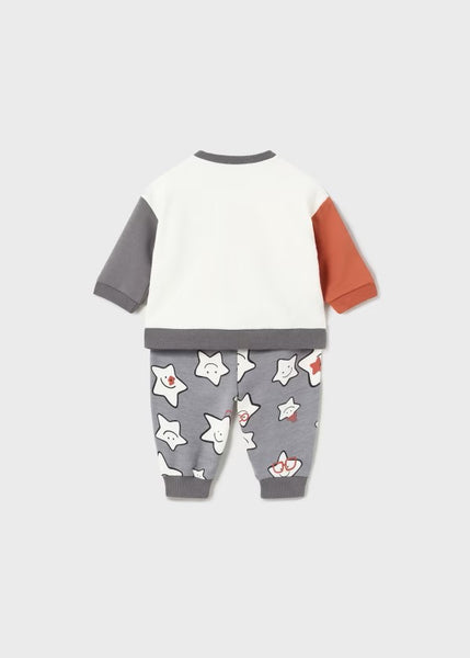 Newborn Better Cotton 4-piece tracksuit Ref.  13-02690-063