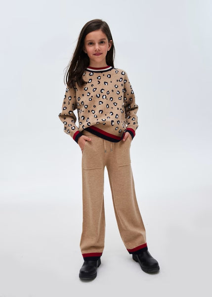 Girl's 2-piece animal print set Ref.  13-07514-050