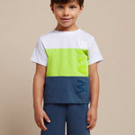 Better Cotton boy's 2-piece color block set Ref. 24-03609-032