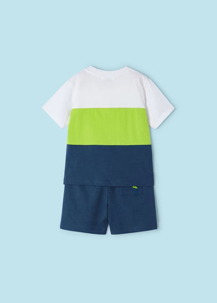 Better Cotton boy's 2-piece color block set Ref. 24-03609-032