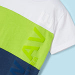 Better Cotton boy's 2-piece color block set Ref. 24-03609-032