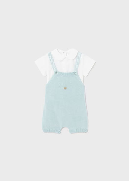 2-piece newborn dungarees set Ref.  24-01622-092