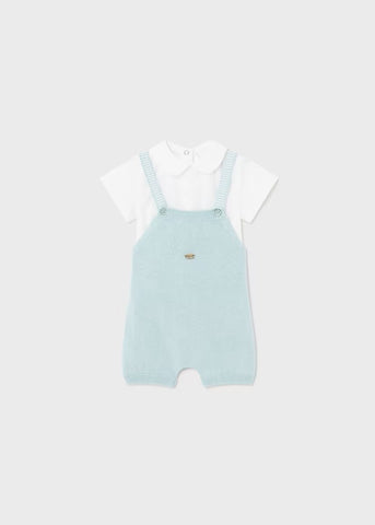 2-piece newborn dungarees set Ref.  24-01622-092