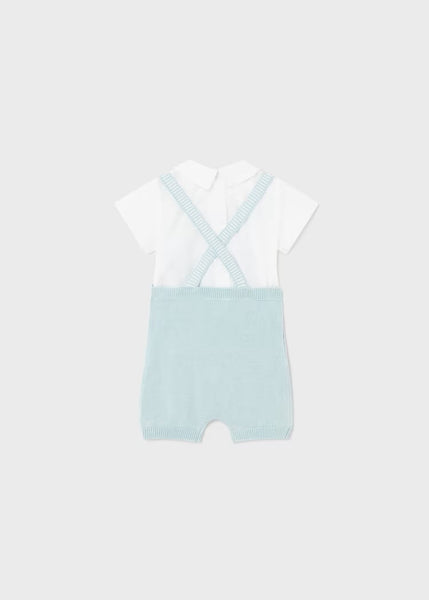 2-piece newborn dungarees set Ref.  24-01622-092