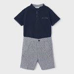 Boy's 2-piece polo and shorts set Ref.  24-03282-038