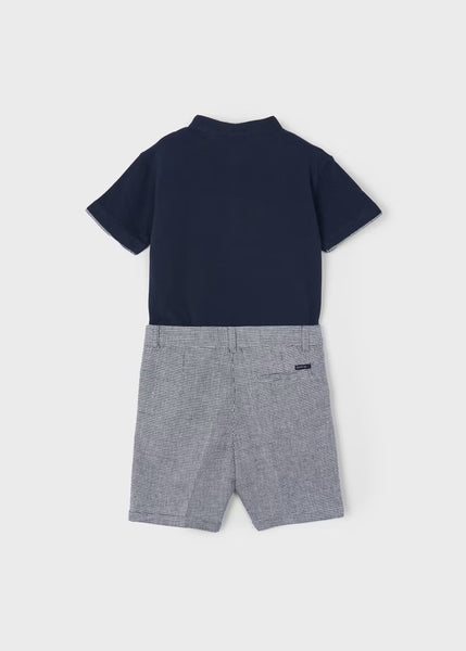 Boy's 2-piece polo and shorts set Ref.  24-03282-038