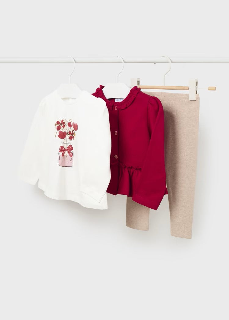 طقم بيبي من Better Cotton من 3 قطع، رقم المرجع 13-02764-077