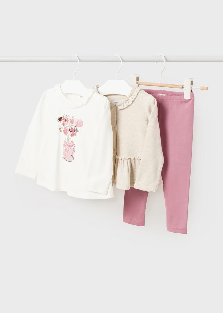 Better Cotton baby 3-piece set Ref.  13-02764-076