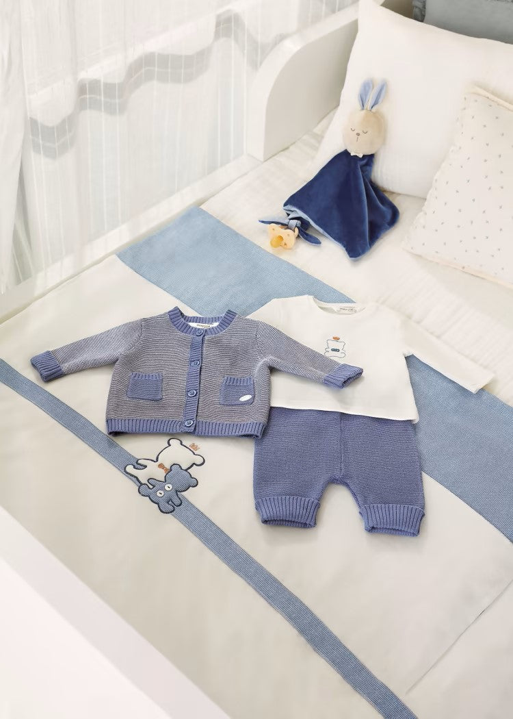 طقم حديثي الولادة من 3 قطع من Better Cotton رقم المرجع 13-02513-056