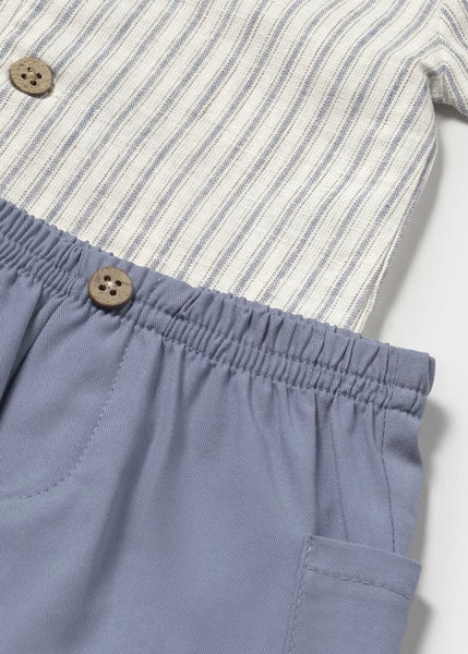 3-piece set with newborn overshirt Ref.  25-01205-046