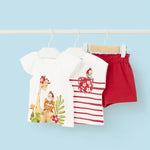Better Cotton baby print 3-piece set Ref.  24-01229-060