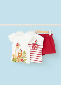 Better Cotton baby print 3-piece set Ref.  24-01229-060