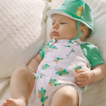 3-piece newborn printed overall set Ref.  25-01624-086