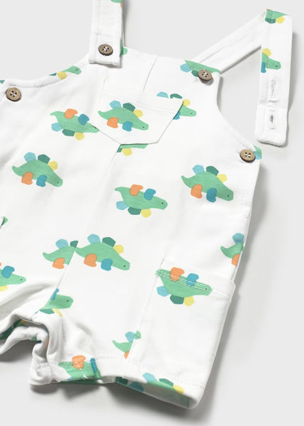 3-piece newborn printed overall set Ref.  25-01624-086