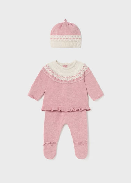 Newborn Better Cotton tricot 3-piece set Ref.  13-02504-049