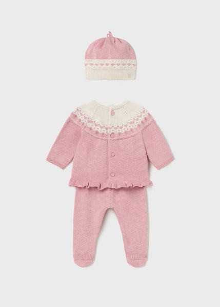 Newborn Better Cotton tricot 3-piece set Ref.  13-02504-049