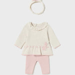 طقم قطني ثلاثي القطع للمواليد من Better Cotton - تصميم Tricot مرجع. 13-02743-022