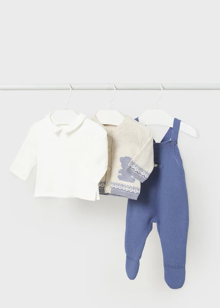 Newborn Better Cotton tricot 3-piece set Ref.  13-02677-089