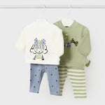 طقم حديثي الولادة من 4 قطع من Better Cotton، رقم المرجع: 13-02744-027