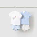 4-piece newborn shorts set Ref.  25-01609-015