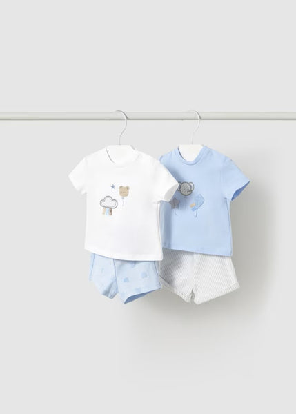 4-piece newborn shorts set Ref.  25-01609-015